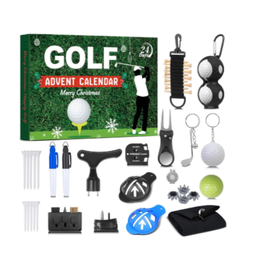 Golf Advent Calendar — all 24 items