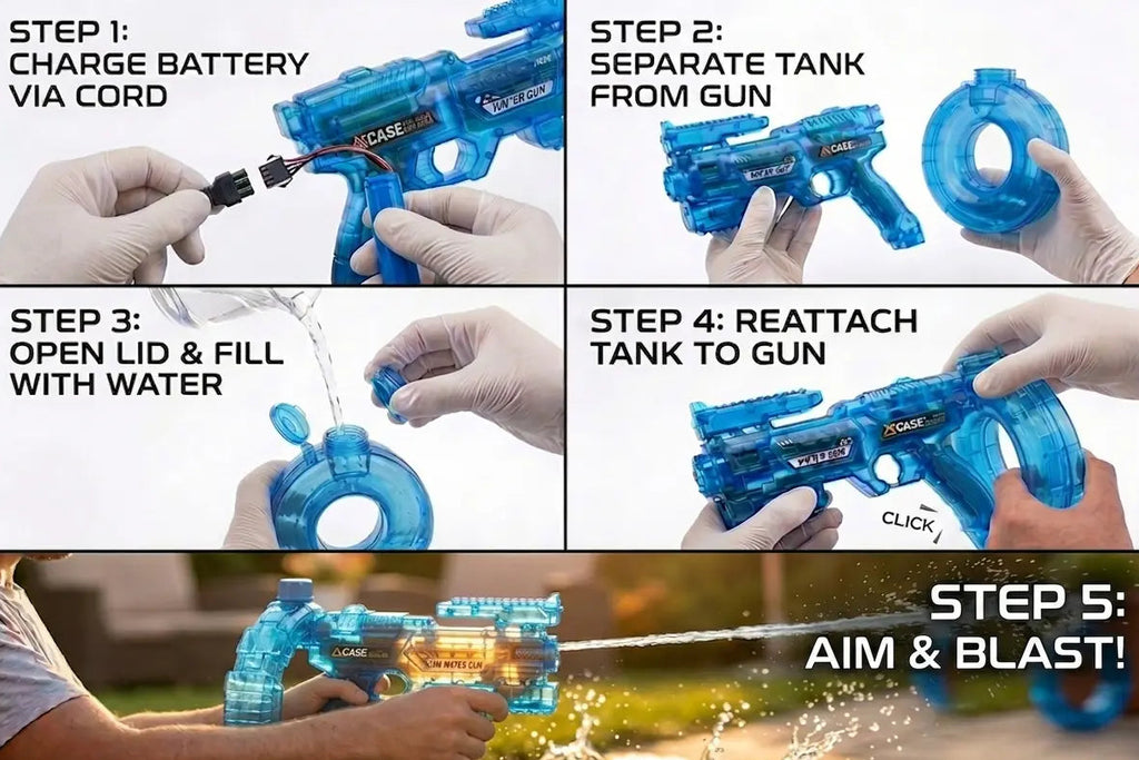 Aqua Blast Electric Water Gun