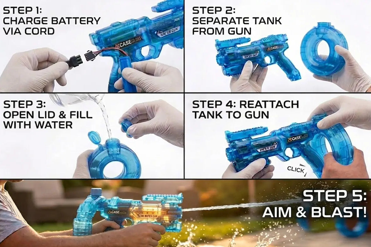 Aqua Blast Electric Water Gun