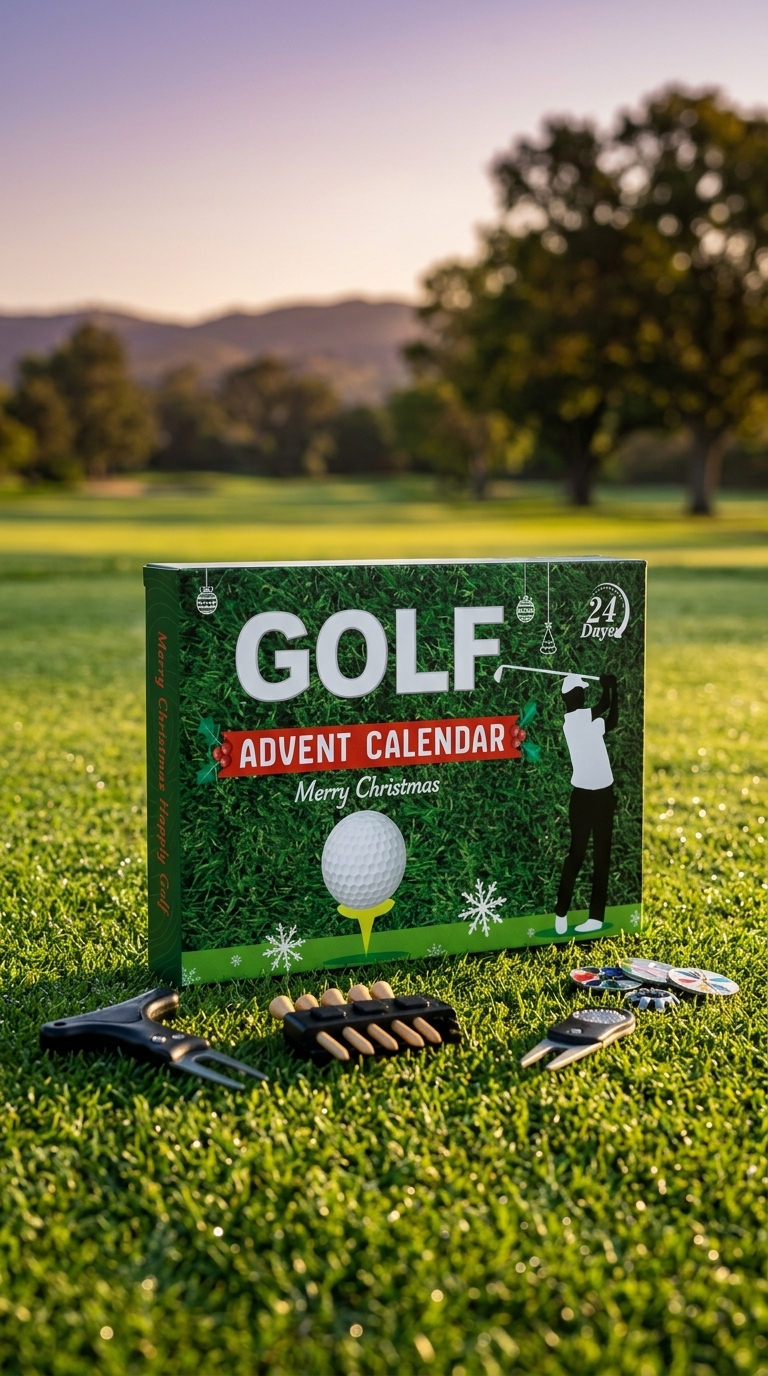 Golf Advent Calendar box